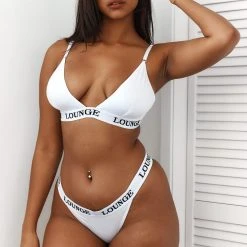 Lounge Underwear BH Ohne Bügel Sets Bamboo Triangle Bra (Set) - All White 25 Lounge Underwear BH Ohne Bügel Sets Bamboo Triangle Bra (Set) - All White