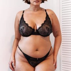 Lounge Underwear Sustainable Charmed Balcony Bra (Set) - Black 30 Lounge Underwear Sustainable Charmed Balcony Bra (Set) - Black