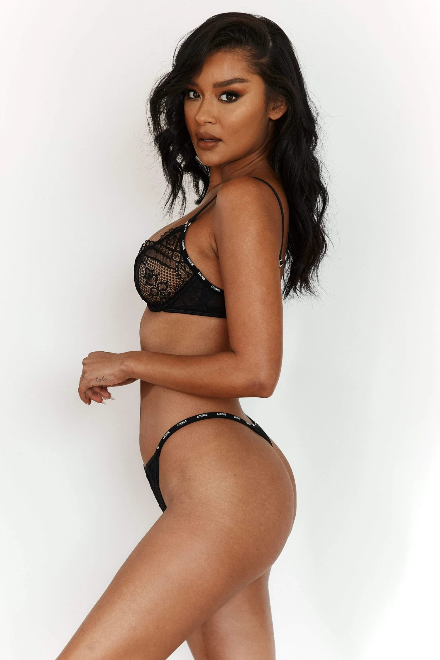 Lounge Underwear Sustainable Charmed Balcony Bra (Set) - Black 9 Lounge Underwear Sustainable Charmed Balcony Bra (Set) - Black