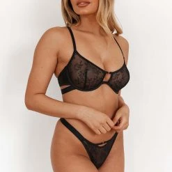 Lounge Underwear Bügel-BH Sets Grace Balcony Bra (Set) - Black 12 Lounge Underwear Bügel-BH Sets Grace Balcony Bra (Set) - Black