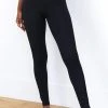 Lounge Underwear Reborn High Waisted Leggings (Set) - Black 1 Lounge Underwear Reborn High Waisted Leggings (Set) - Black