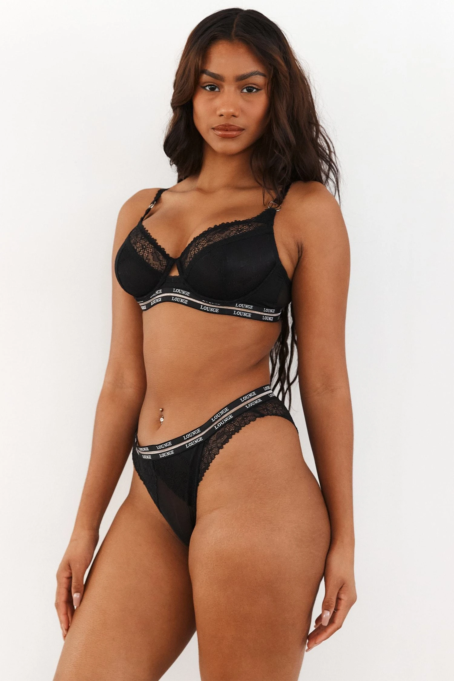 Lounge Underwear Vogue Balcony Bra (Set) - Black 17 Lounge Underwear Vogue Balcony Bra (Set) - Black
