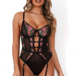 Lounge Underwear Bestsellers Brooke Bodysuit - Black