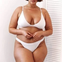 Lounge Underwear Bamboo Triangle Bra (Set) - All Cream BH Ohne Bügel Sets