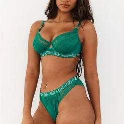 Lounge Underwear Bügel-BH Sets Vogue Balcony Bra (Set) - Emerald