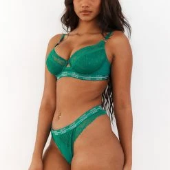 Lounge Underwear Bügel-BH Sets Vogue Balcony Bra (Set) - Emerald