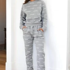 Lounge Underwear Outlet Signature Jumper - Grey Outlet