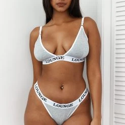 Lounge Underwear Bestsellers Bamboo Triangle Bra (Set) - Grey 22 Lounge Underwear Bestsellers Bamboo Triangle Bra (Set) - Grey