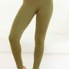 Lounge Underwear Leggings Sets Reborn High Waisted Leggings (Set) - Khaki 1 Lounge Underwear Leggings Sets Reborn High Waisted Leggings (Set) - Khaki