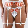 Lounge Underwear Lily Intimates Thong & Suspender Belt (Set) - White Bestsellers 1 Lounge Underwear Lily Intimates Thong & Suspender Belt (Set) - White Bestsellers