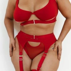 Lounge Underwear Luna Intimates Bra (Set) - Red