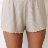 Lounge Underwear Soft Waffle Pyjama Shorts - Mink Schlaf