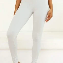 Lounge Underwear Reborn High Waisted Leggings (Set) - Stone