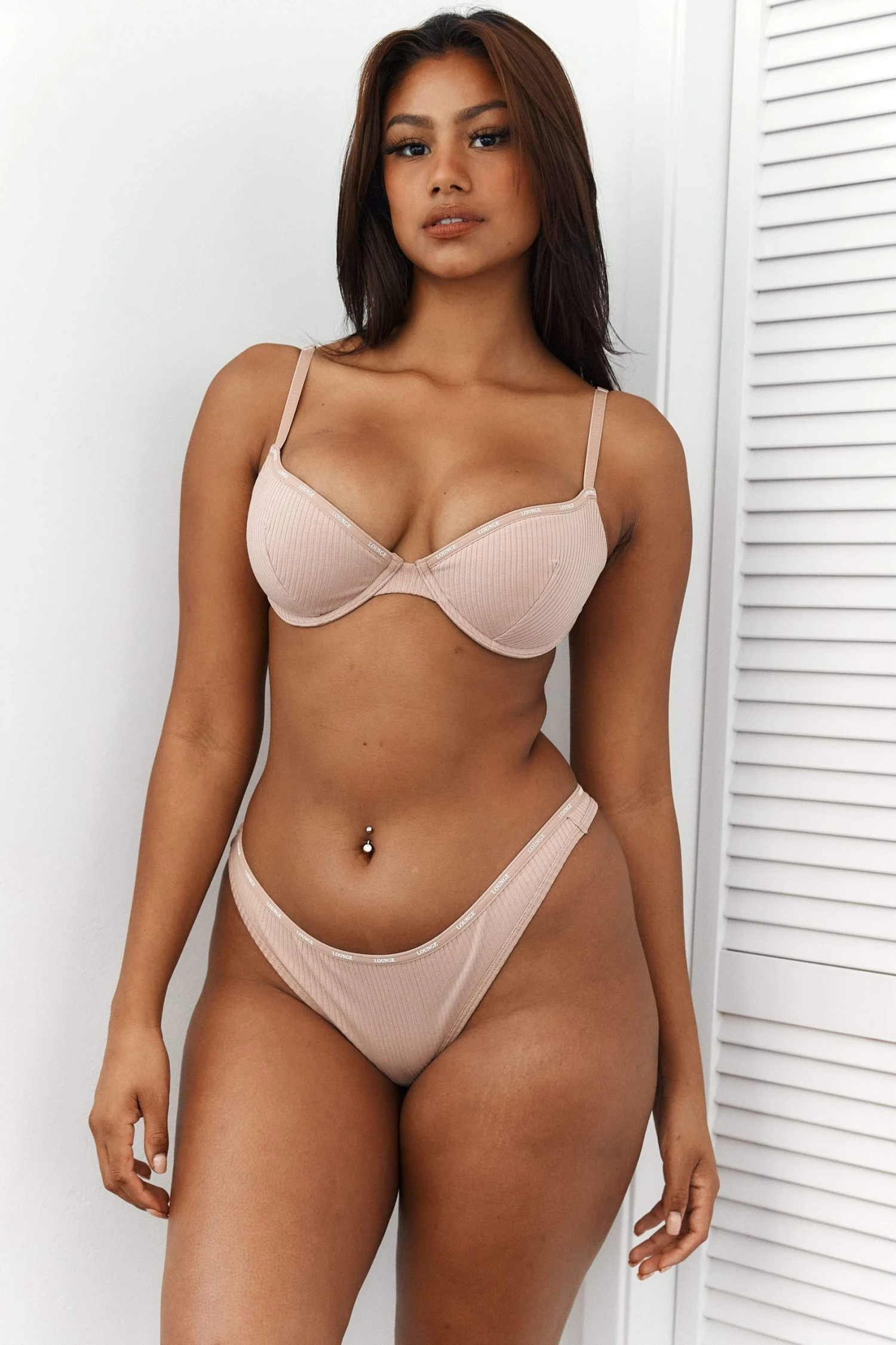 Lounge Underwear So Soft Ribbed T-Shirt Bra (Set) - Taupe Bügel-BH Sets 6 Lounge Underwear So Soft Ribbed T-Shirt Bra (Set) - Taupe Bügel-BH Sets