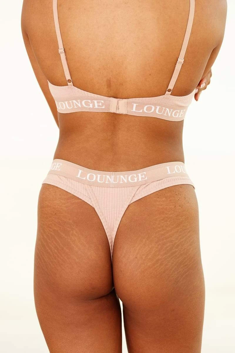 Lounge Underwear Ultra Comfort Ribbed T-Shirt Bra (Set) - Taupe Bügel-BH Sets 10 Lounge Underwear Ultra Comfort Ribbed T-Shirt Bra (Set) - Taupe Bügel-BH Sets