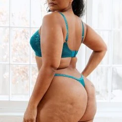 Lounge Underwear Sustainable Lace Magic Bra (Set) - Turquoise Bestsellers 16 Lounge Underwear Sustainable Lace Magic Bra (Set) - Turquoise Bestsellers