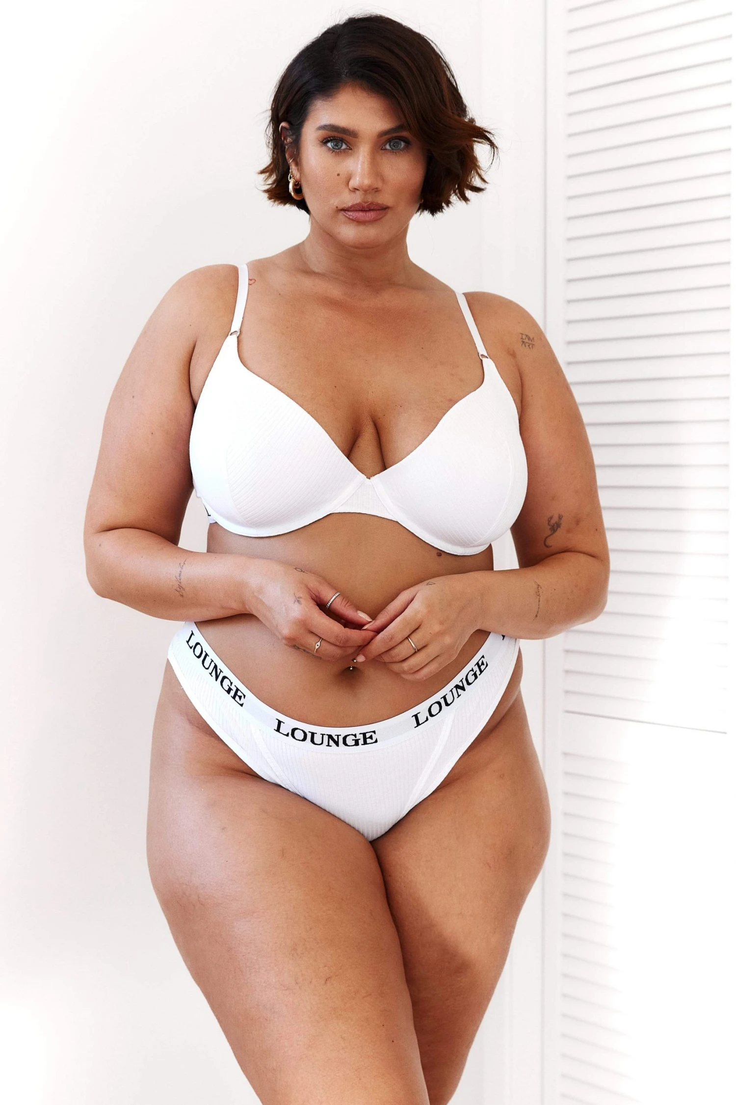 Lounge Underwear Bügel-BH Sets Ultra Comfort Ribbed T-Shirt Bra (Set) - White 10 Lounge Underwear Bügel-BH Sets Ultra Comfort Ribbed T-Shirt Bra (Set) - White