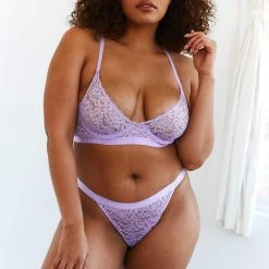 Lounge Underwear Bügel-BH Sets Balcony Bra (Set) - Lilac 18 Lounge Underwear Bügel-BH Sets Balcony Bra (Set) - Lilac