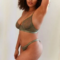 Lounge Underwear Outlet Outlet Balcony Bra (Set) - Khaki 15 Lounge Underwear Outlet Outlet Balcony Bra (Set) - Khaki