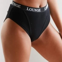 Lounge Underwear Outlet Basic Briefs - Black