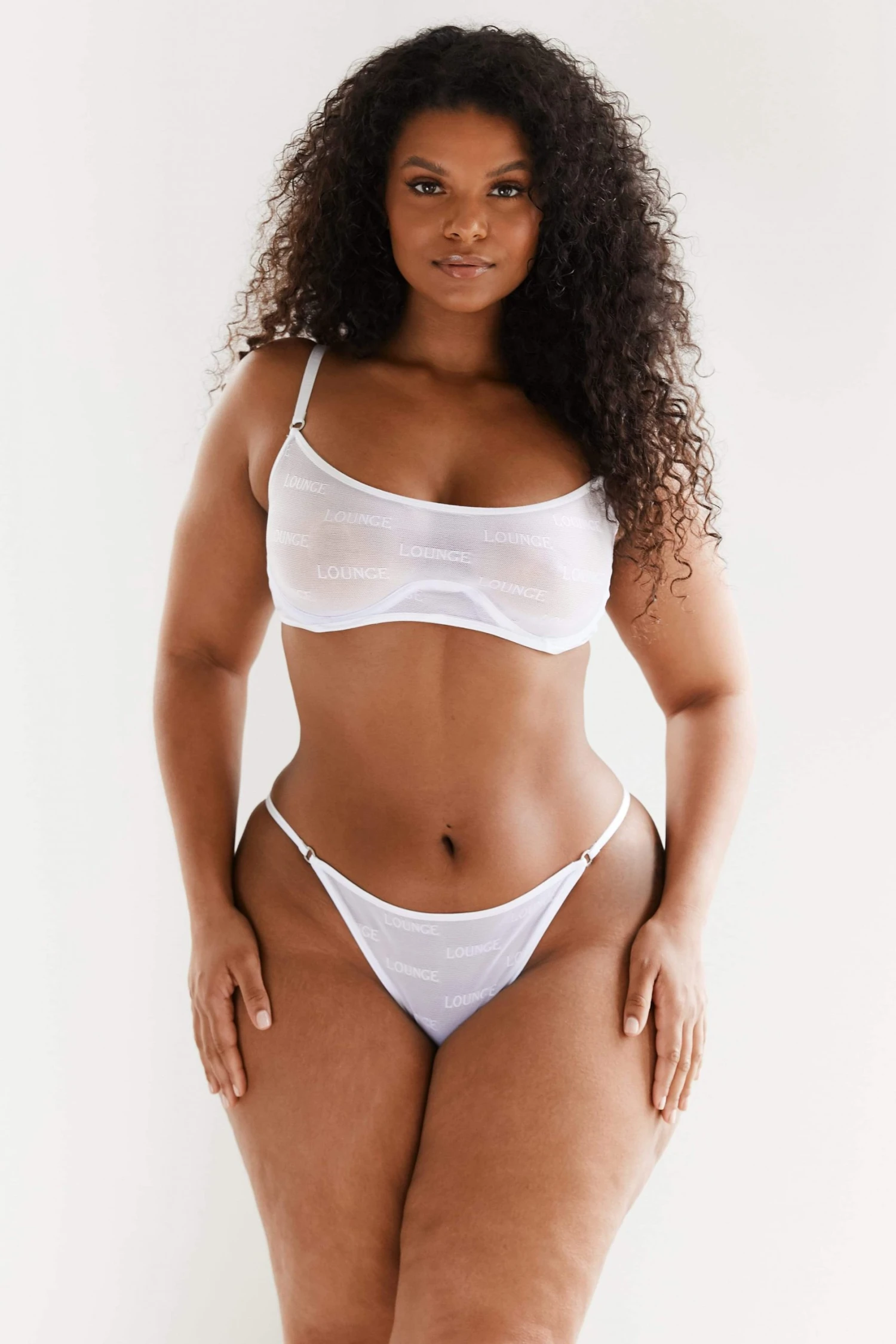 Lounge Underwear Nichtgepolsterte Bold Mesh Bra (Set) - White 11 Lounge Underwear Nichtgepolsterte Bold Mesh Bra (Set) - White