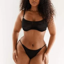 Lounge Underwear Bügel-BH Sets Bold Mesh Bra (Set) - Black