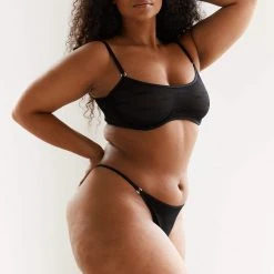 Lounge Underwear Bügel-BH Sets Bold Mesh Bra (Set) - Black