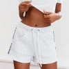 Lounge Underwear High Waisted Shorts - Ash White