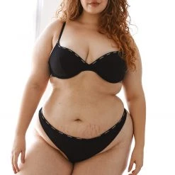 Lounge Underwear Bestsellers So Soft Ribbed T-Shirt Bra (Set) - Black