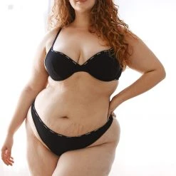 Lounge Underwear Bestsellers So Soft Ribbed T-Shirt Bra (Set) - Black