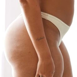 Lounge Underwear So Soft Ribbed Thong - Latte String Und Slip 14 Lounge Underwear So Soft Ribbed Thong - Latte String Und Slip