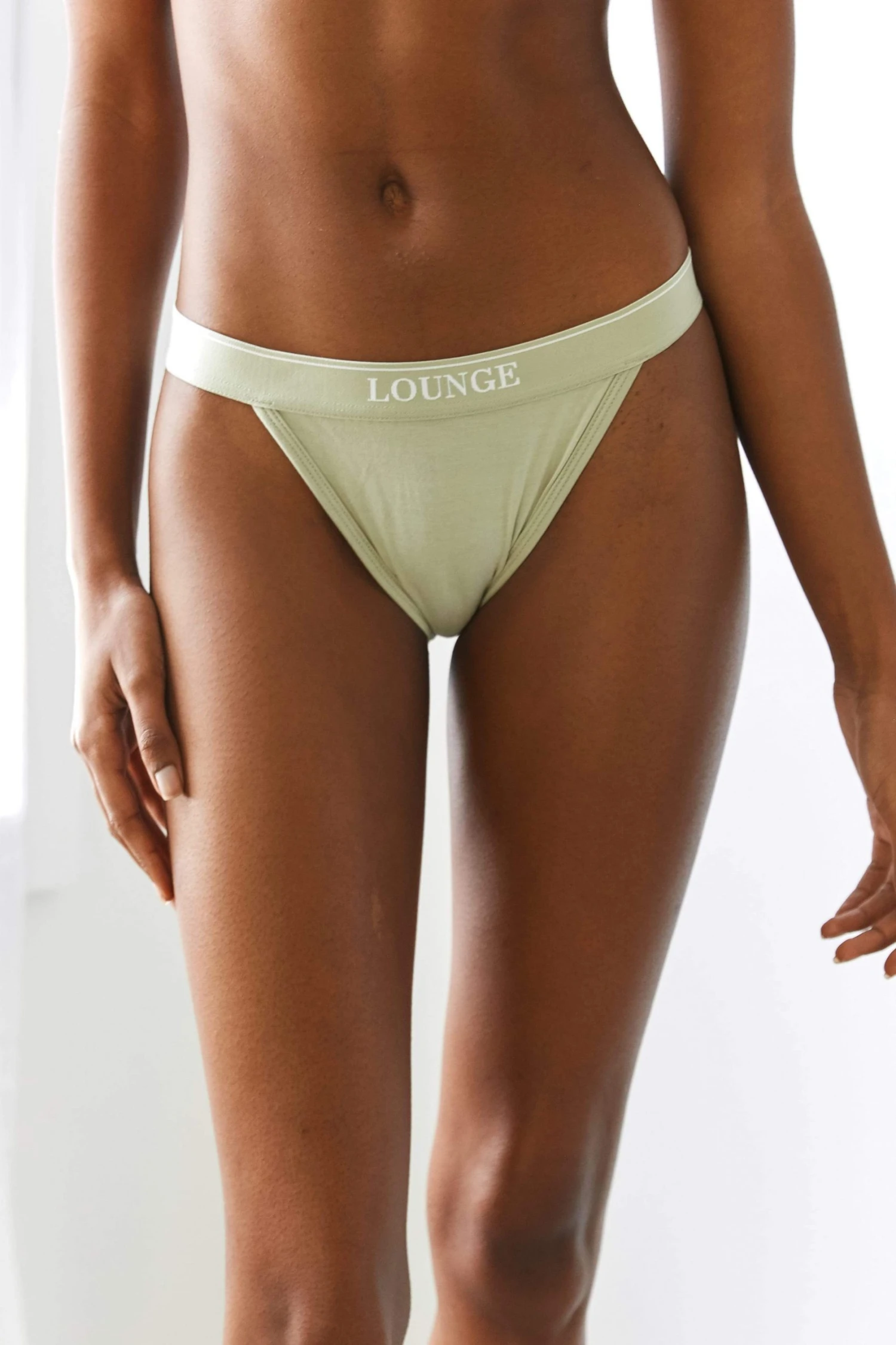 Lounge Underwear Bamboo Minimal Triangle Briefs - Olive 6 Lounge Underwear Bamboo Minimal Triangle Briefs - Olive