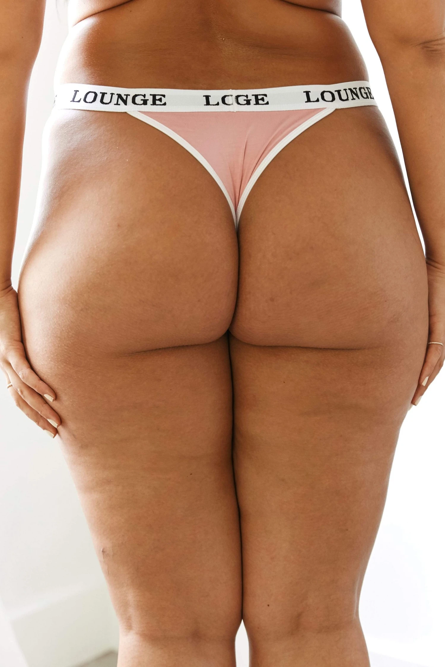 Lounge Underwear String Und Slip Bamboo Triangle Thong - Pink 8 Lounge Underwear String Und Slip Bamboo Triangle Thong - Pink