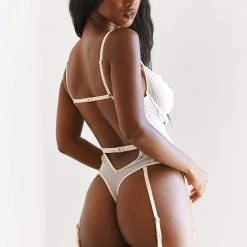 Lounge Underwear Outlet Outlet Skye Bodysuit - Champagne