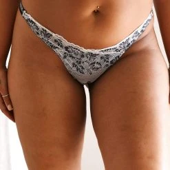 Lounge Underwear Outlet Luxe Balcony Briefs - Black