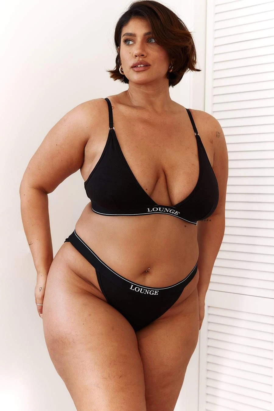 Lounge Underwear Bamboo Minimal Triangle Bra (Set) - Black BH Ohne Bügel Sets 18 Lounge Underwear Bamboo Minimal Triangle Bra (Set) - Black BH Ohne Bügel Sets