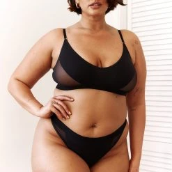 Lounge Underwear Contour Mesh Bra (Set) - Black BH Ohne Bügel Sets 30 Lounge Underwear Contour Mesh Bra (Set) - Black BH Ohne Bügel Sets