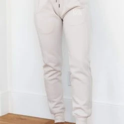 Lounge Underwear Jogger Und Hose Fitted Joggers - Cream
