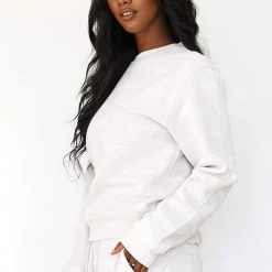 Lounge Underwear Outlet Signature Jumper - Cream Outlet