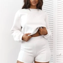 Lounge Underwear Essential Jumper - Cream 12 Lounge Underwear Essential Jumper - Cream