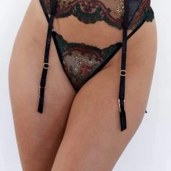 Lounge Underwear Lace Jasmine Intimates Bra (Set) - Black 10 Lounge Underwear Lace Jasmine Intimates Bra (Set) - Black