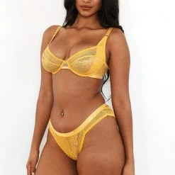 Lounge Underwear Liberty Balcony Bra (Set) - Mustard Bügel-BH Sets 17 Lounge Underwear Liberty Balcony Bra (Set) - Mustard Bügel-BH Sets