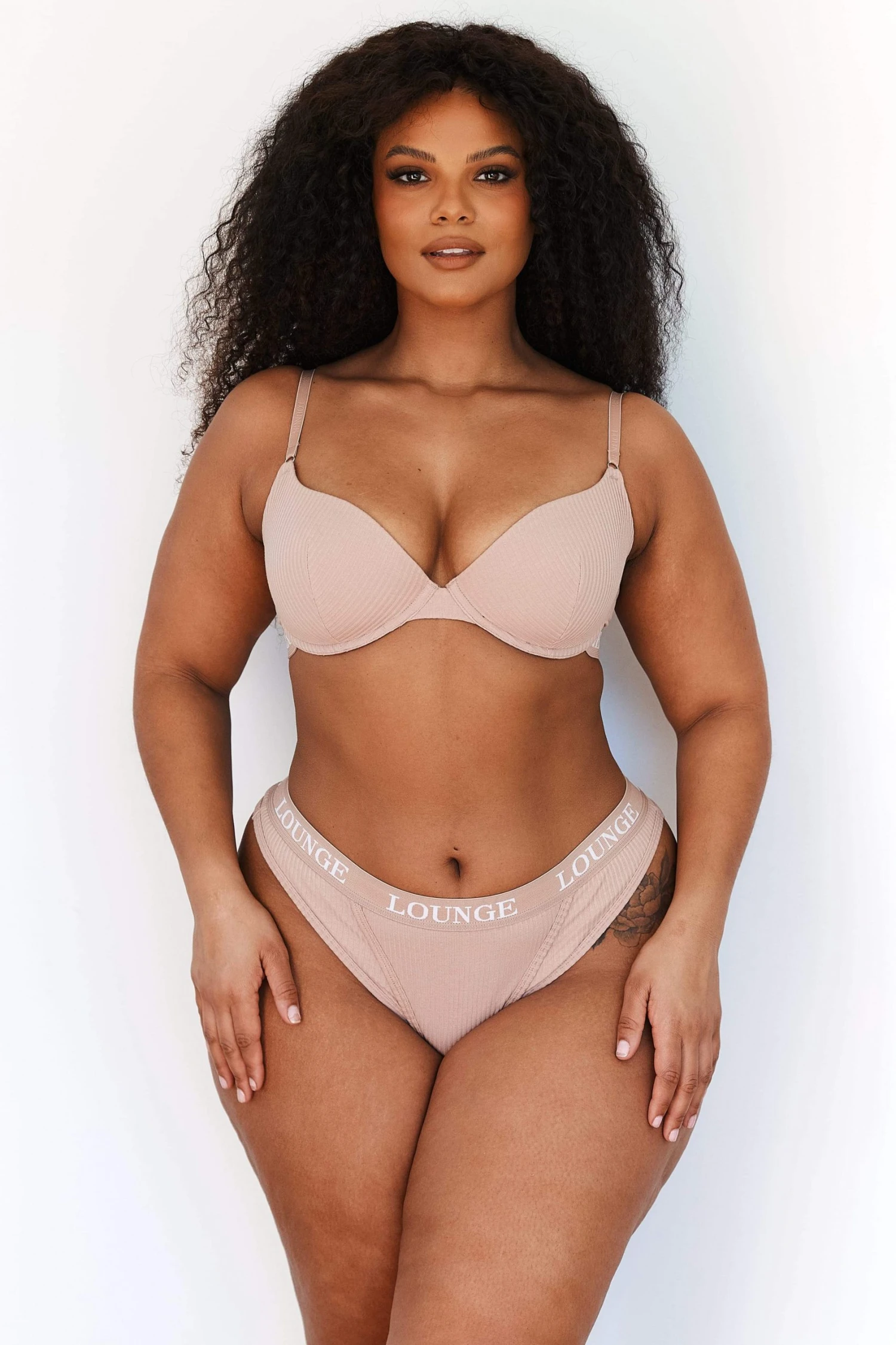 Lounge Underwear Ultra Comfort Ribbed T-Shirt Bra (Set) - Taupe Bügel-BH Sets 6 Lounge Underwear Ultra Comfort Ribbed T-Shirt Bra (Set) - Taupe Bügel-BH Sets