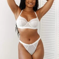 Lounge Underwear Bügel-BH Sets Chic Balcony Bra (Set) - Pearl 15 Lounge Underwear Bügel-BH Sets Chic Balcony Bra (Set) - Pearl