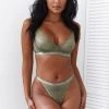 Lounge Underwear Outlet Outlet Balcony Bra (Set) - Khaki 1 Lounge Underwear Outlet Outlet Balcony Bra (Set) - Khaki