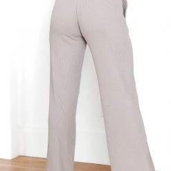 Lounge Underwear Luxury Ribbed Top (Set) - Mink 11 Lounge Underwear Luxury Ribbed Top (Set) - Mink