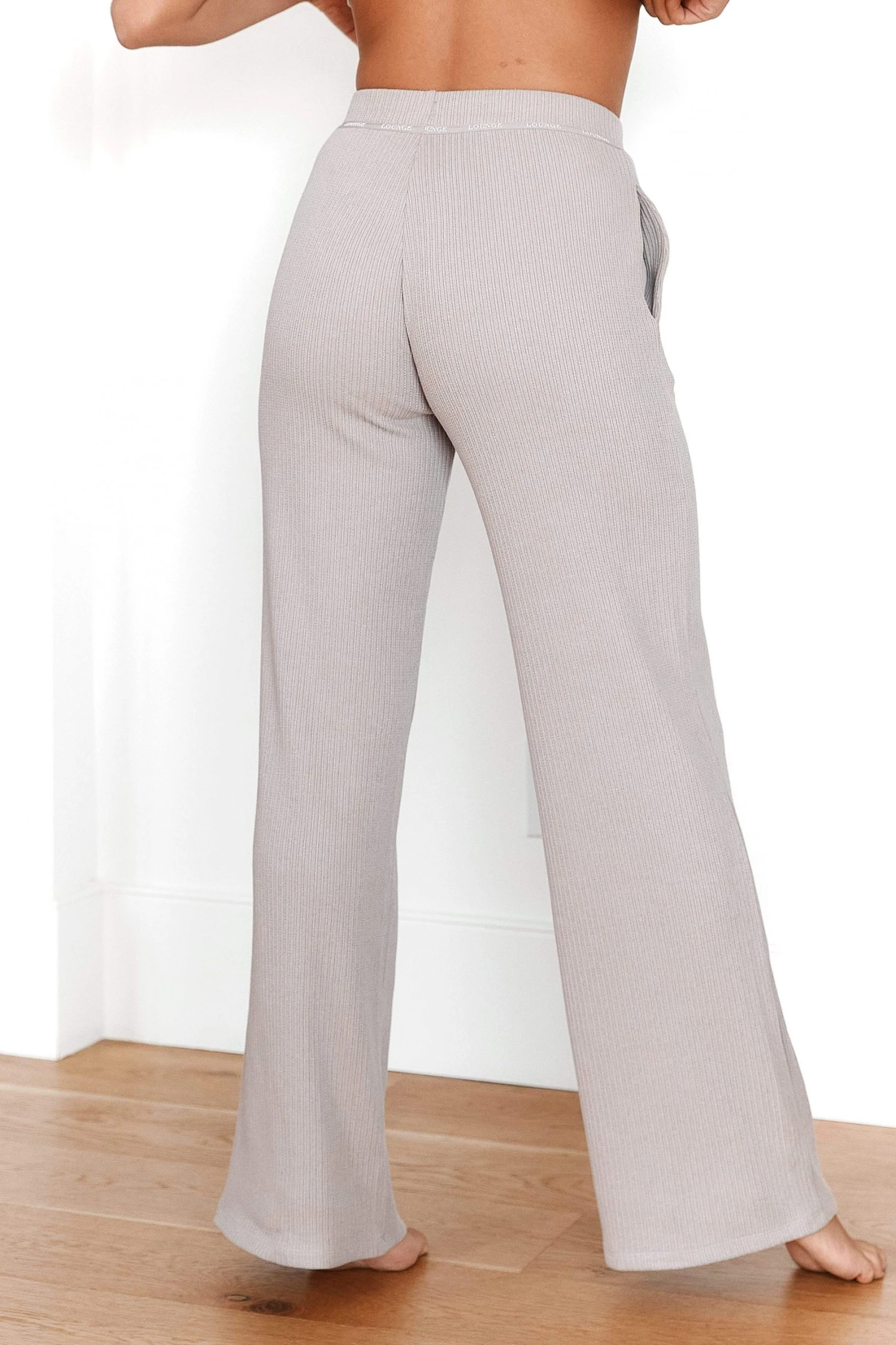 Lounge Underwear Luxury Ribbed Top (Set) - Mink 5 Lounge Underwear Luxury Ribbed Top (Set) - Mink