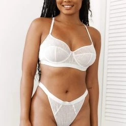 Lounge Underwear Bügel-BH Sets Chic Balcony Bra (Set) - Pearl 16 Lounge Underwear Bügel-BH Sets Chic Balcony Bra (Set) - Pearl