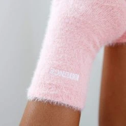 Lounge Underwear Outlet Embroidered Lounge Toastie Socks - Pink Outlet 8 Lounge Underwear Outlet Embroidered Lounge Toastie Socks - Pink Outlet