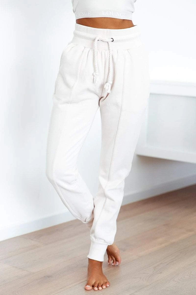 Lounge Underwear Bestsellers Rope Cord Joggers - Cream 3 Lounge Underwear Bestsellers Rope Cord Joggers - Cream